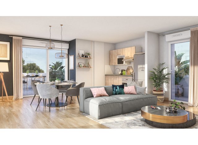 Programme immobilier neuf �co-habitat Les Souhaits � Elbeuf