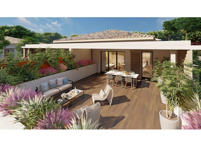 Investissement locatif  Aix-en-Provence : programme immobilier neuf pour investir Aix-en-Provence M4  Aix-en-Provence