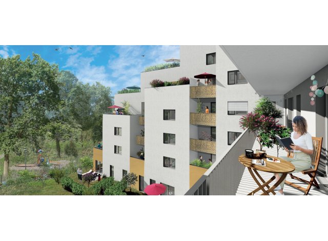 Programme immobilier neuf �co-habitat Parc Avenue � Dijon