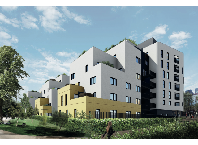 Programme immobilier neuf éco-habitat Dijon M1 à Dijon