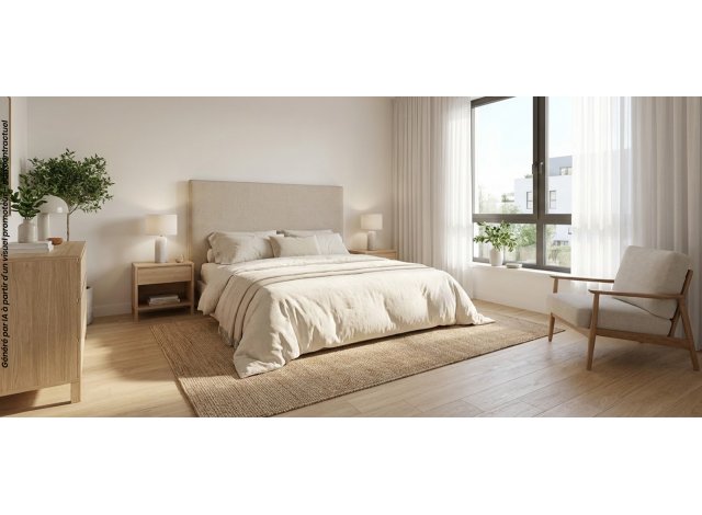 Programme immobilier neuf �co-habitat Parc Drapeau � Dijon