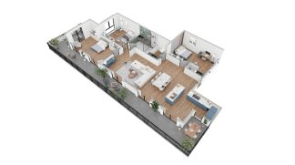 Eco habitat programme Residence le Lincoln Saint-Denis