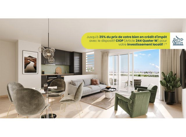 Eco habitat neuf � Saint-Pierre