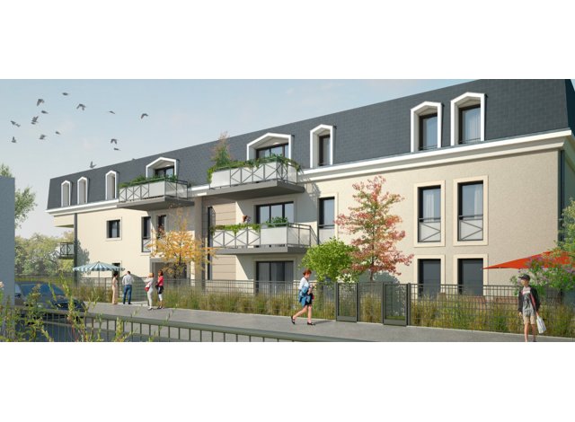 Programme immobilier neuf �co-habitat Residence Villa Carlotta � Breteni&egrave;re