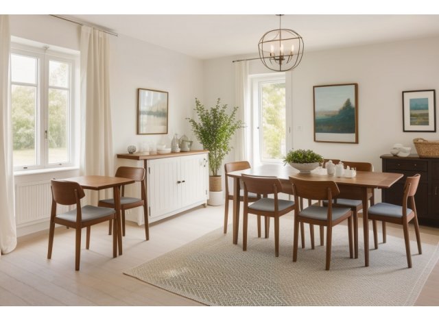 Maisons neuves �co-habitat La Coulee Verte - les Villas d'Este � Is-sur-Tille