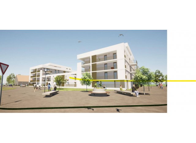 Programme immobilier neuf �co-habitat Residence Castanea � Perrigny-l&egrave;s-Dijon