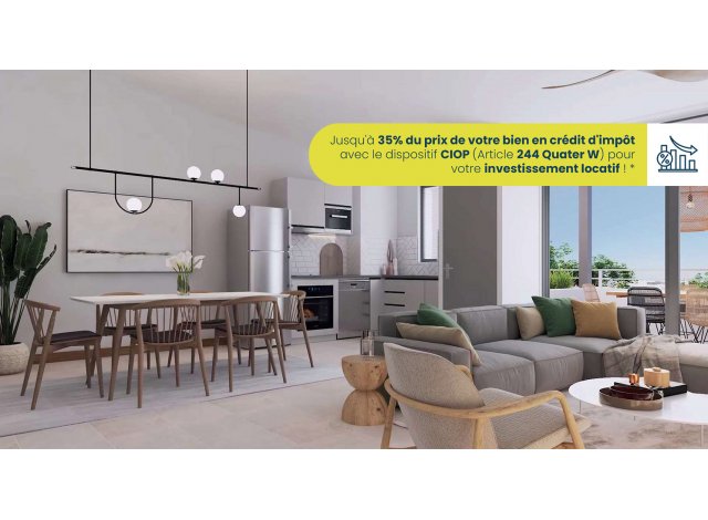 Eco habitat neuf � Saint-Denis