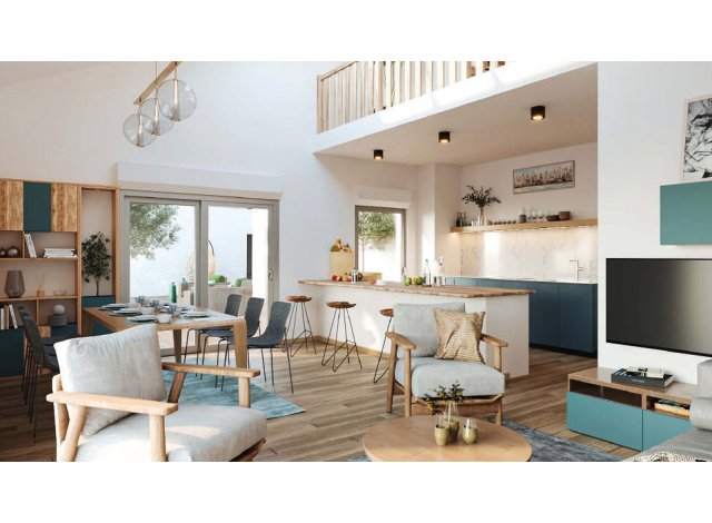 Programme immobilier neuf éco-habitat Brazza à Bordeaux