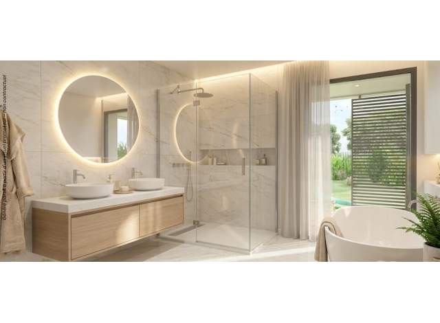 Residence Villa Monceau programme neuf Vallauris