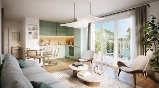 Programme neuf La Ferme du Bois de l'Ecu &agrave; Le Coudray Montceaux