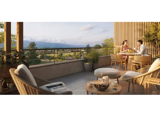 Programme immobilier neuf mixte Lumbin