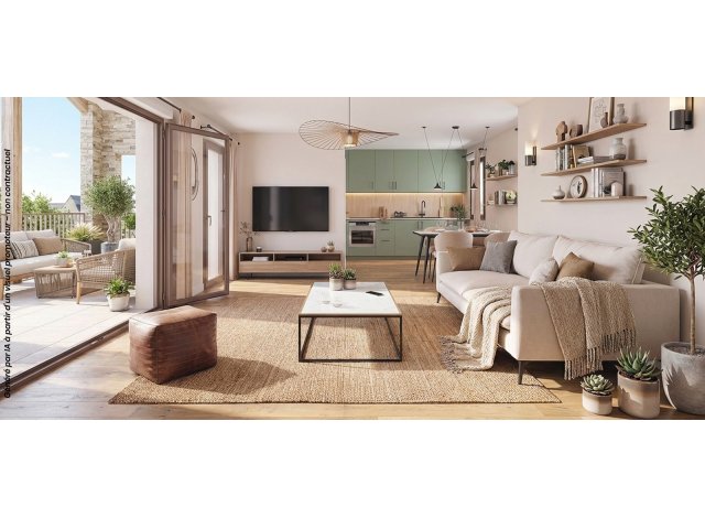 Villa Saint Martin programme neuf Vern-sur-Seiche