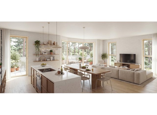 Eco habitat programme Villas Herisson Neufch&acirc;tel-Hardelot