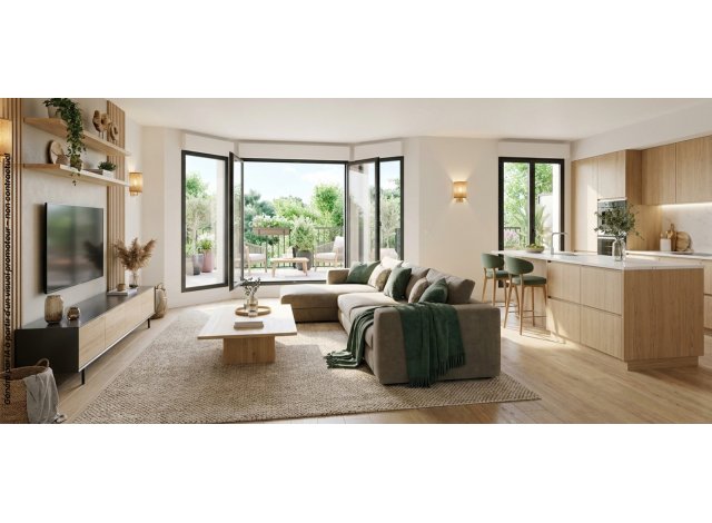 Eco habitat programme Villa Mansart Combs-la-Ville