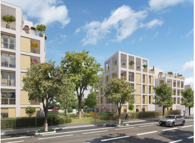 Programme immobilier neuf éco-habitat Patio Pressensé à Vénissieux