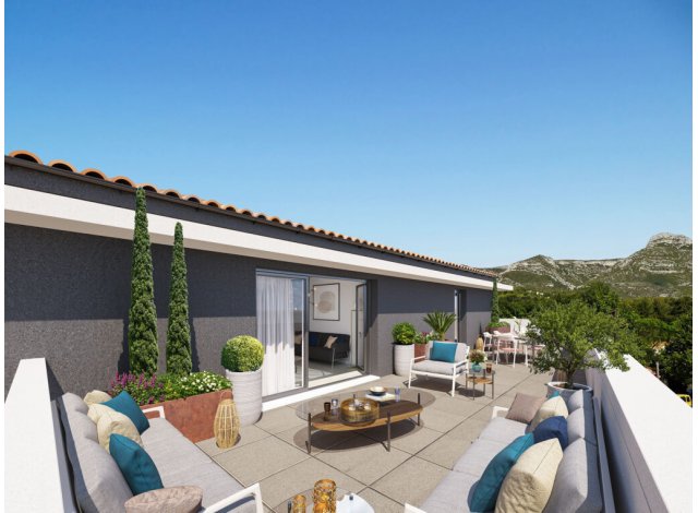 Programme immobilier loi Pinel / Pinel + Les Jardins du Garlaban  Aubagne