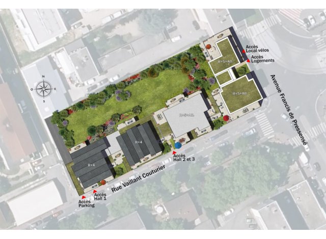 Pressensé Park Immobilier neuf Vénissieux