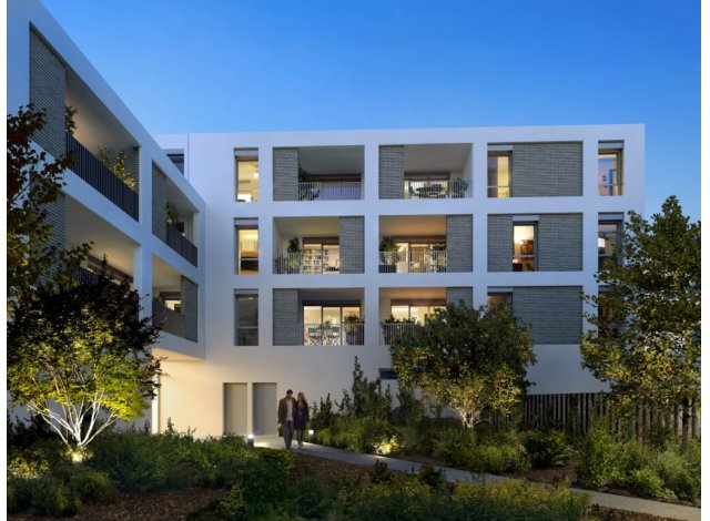 Programme immobilier neuf éco-habitat Place des Beaux-Arts à Montpellier