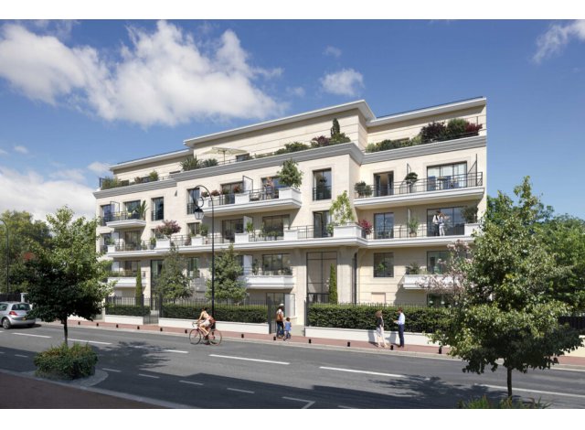 Programme immobilier neuf éco-habitat Jardin de la Varenne à Saint-Maur-des-Fossés