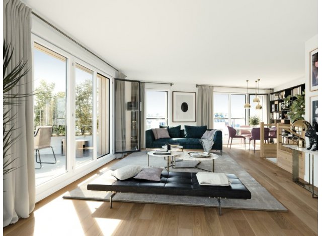 Les Terrasses Voltaire programme neuf Asnières-sur-Seine