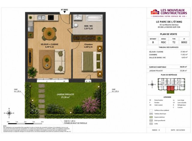 Programme neuf La Roche-sur-Yon : Le Parc de l'Etang