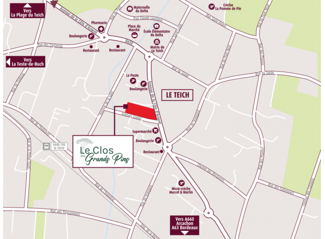 Le Clos des Grands Pins Le Teich