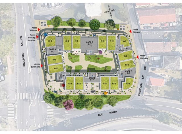 Logement neuf  Villeneuve-la-Garenne