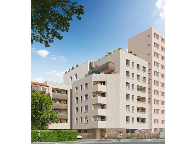 Investissement locatif en Haute-Garonne 31 : programme immobilier neuf pour investir Le Cyprien - Rive Gauche  Toulouse