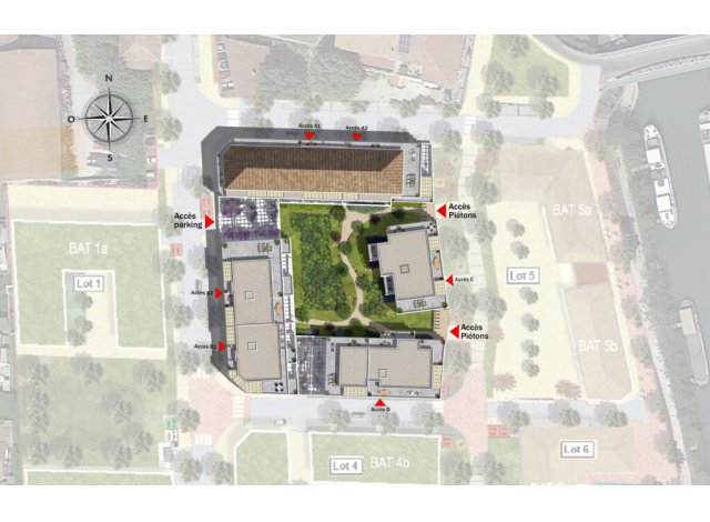 Programme neuf Beaucaire : Le Patio des Berges