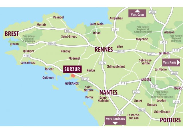 Domaine Ker Bihan Immobilier neuf Surzur