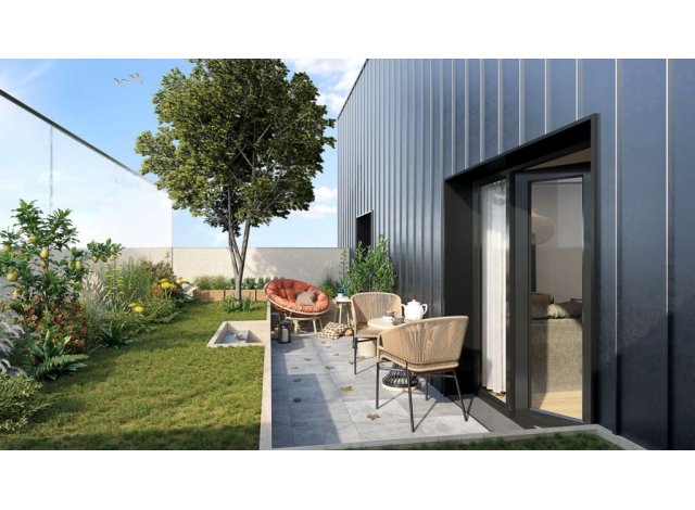 Les Terrasses du Canal programme neuf Aubervilliers