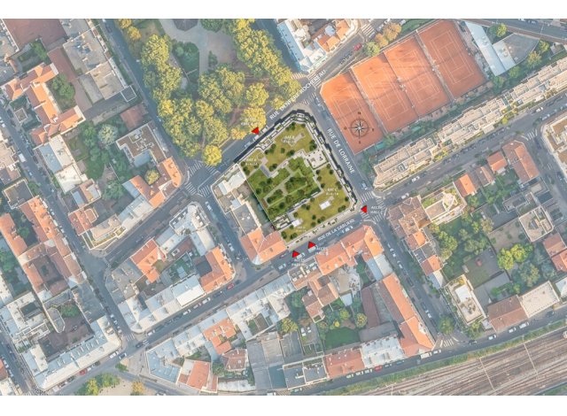 Logement neuf Asnières-sur-Seine : Quartier Bécon les Bruyères