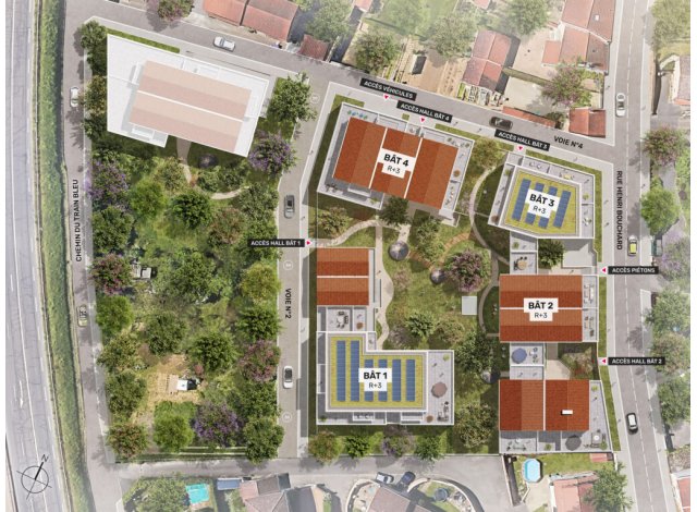 Logement neuf Rochetaillée-sur-Saône : Les Terrasses de la Saône