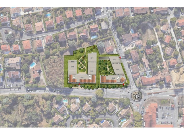 Logement neuf Saint-Orens-de-Gameville : Coeur Saint O