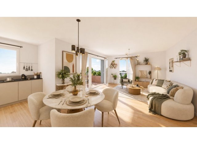 Programme immobilier neuf Cot&eacute; Garon � Givors