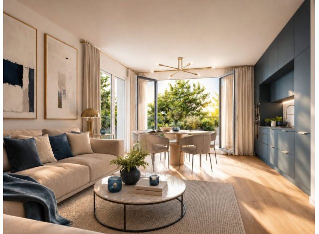 Logement neuf Grigny : Le Cèdre Bleu