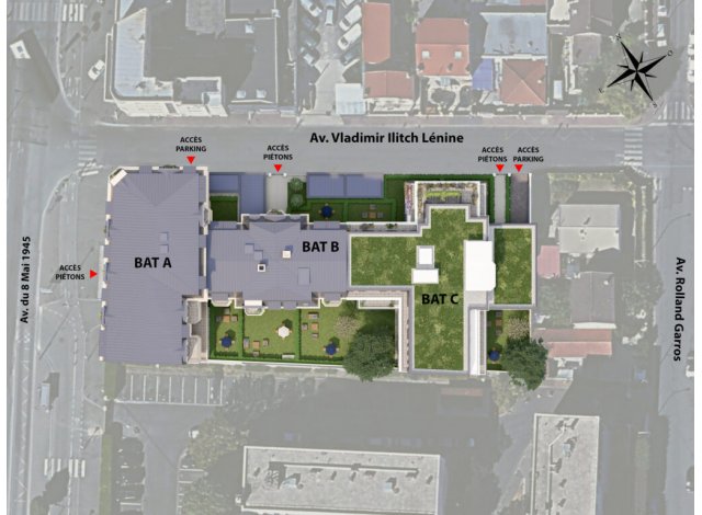 Programme immobilier neuf appart Le Blanc Mesnil