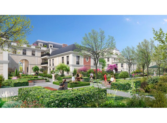 Logement neuf Serris : Entre Lac de Serris et le Centre Commercial Val d'Europe