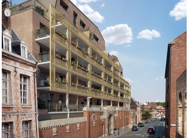 Programme immobilier neuf éco-habitat Le Domaine Saint-Germain à Amiens