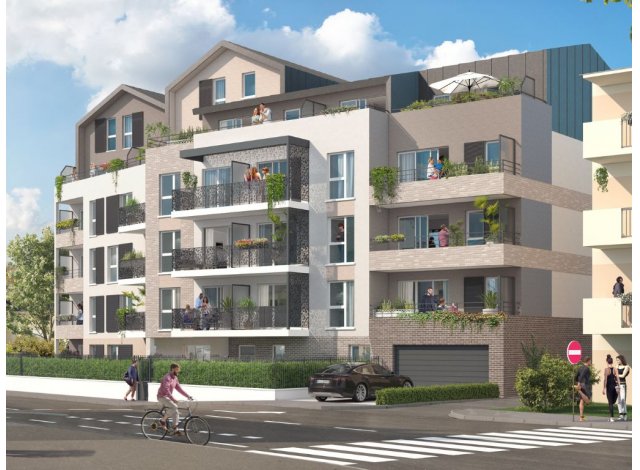 Investissement locatif en Ile-de-France : programme immobilier neuf pour investir 49ème Avenue à Meaux