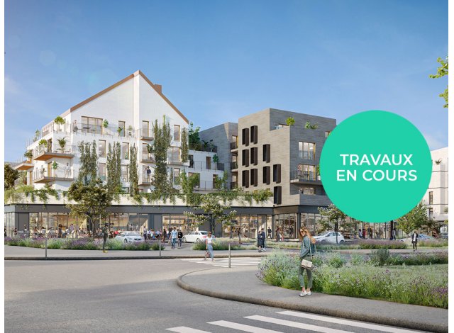 Investissement locatif dans les Yvelines 78 : programme immobilier neuf pour investir Le Domaine du Parc Mansart à Plaisir