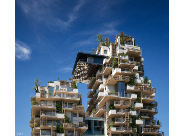 Immobilier neuf éco-habitat Evanesens à Montpellier