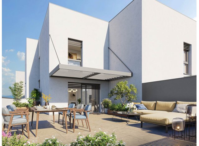 Programme immobilier neuf éco-habitat Biella à Lyon 8ème