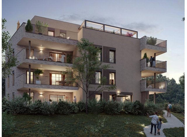 Programme immobilier neuf �co-habitat Allure � Genas