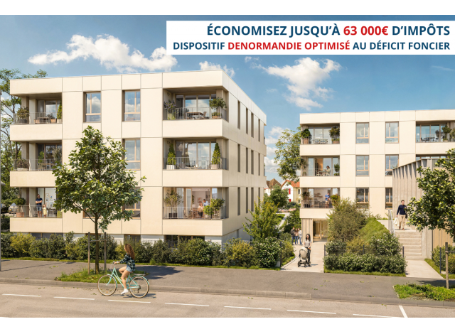 Programme immobilier neuf �co-habitat Charlotte Corday � Caen