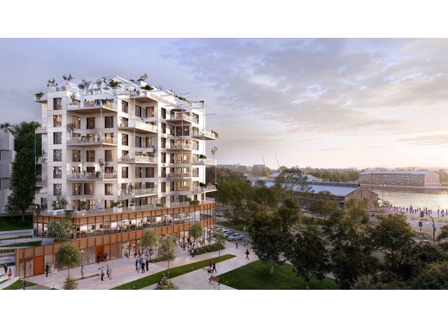 Immobilier neuf Rouen : ARTmania - Quai des Arts