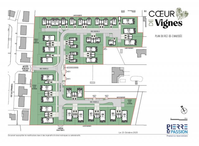 Projet immobilier Lavernose-Lacasse : Cœur de Vignes