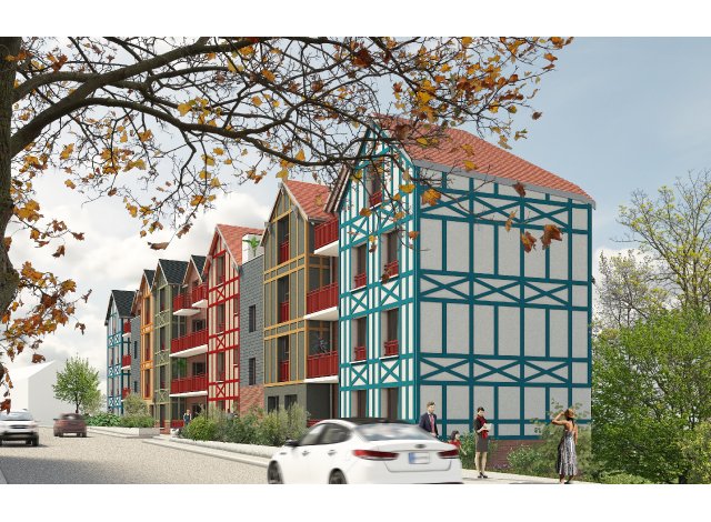 Programme immobilier neuf éco-habitat Honfleur - Vieux Bassin à Honfleur