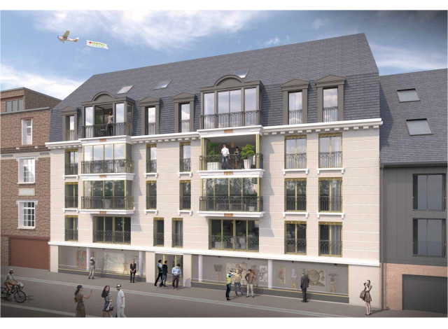 Investissement locatif en Seine-Maritime 76 : programme immobilier neuf pour investir Rouen - Place Saint-Marc à Rouen