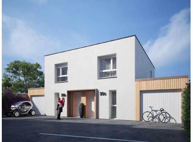 Investissement locatif en Seine-Maritime 76 : programme immobilier neuf pour investir Rouen - Jardin des Plantes à Rouen